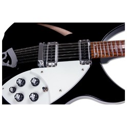 RICKENBACKER gitara elektryczna, 330/12, Jetglo, 12-strunowa, futerał